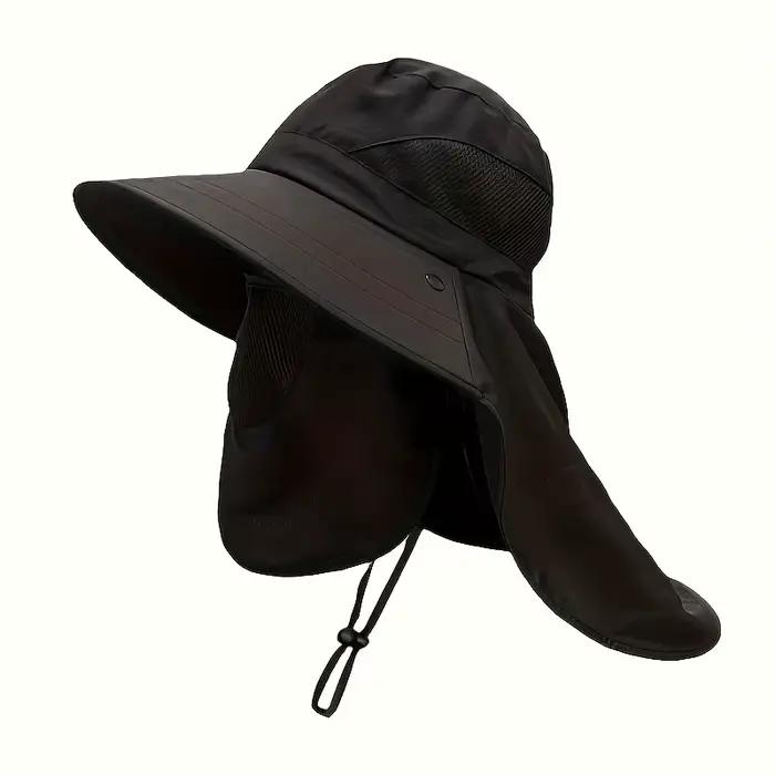 Chapeau de pêche pour hommes et femmes, chapeau bob à large bord pour l'extérieur, protection solair