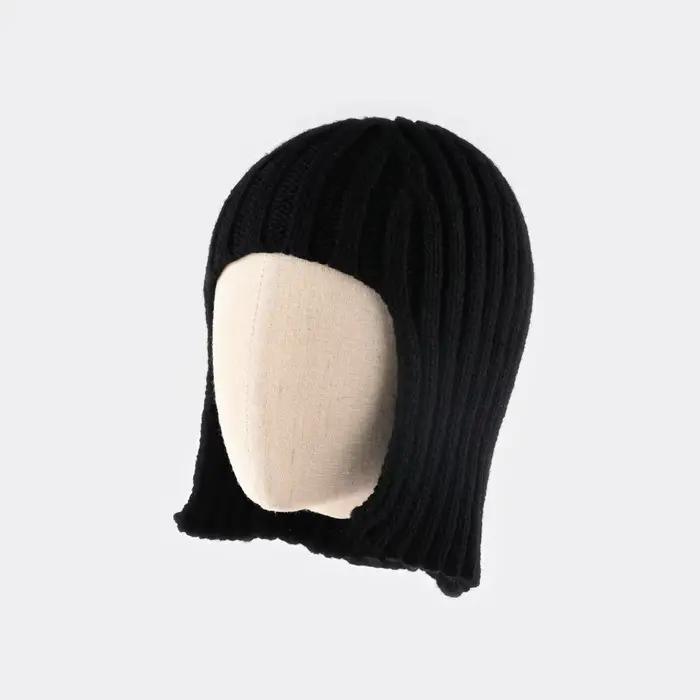 Chapeau tricoté pour perruque de fille chaude pour femmes, chapeau chaud de Protection des oreilles 