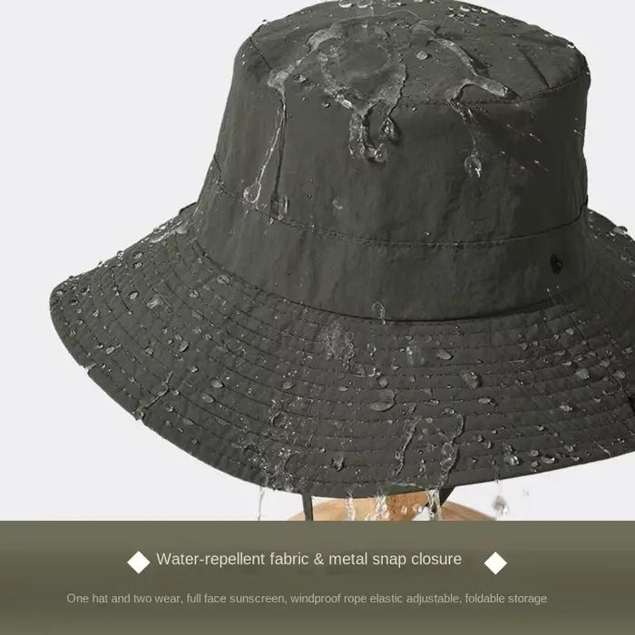 Chapeau de protection solaire en maille respirante pour homme, casquettes de camping et de randonnée