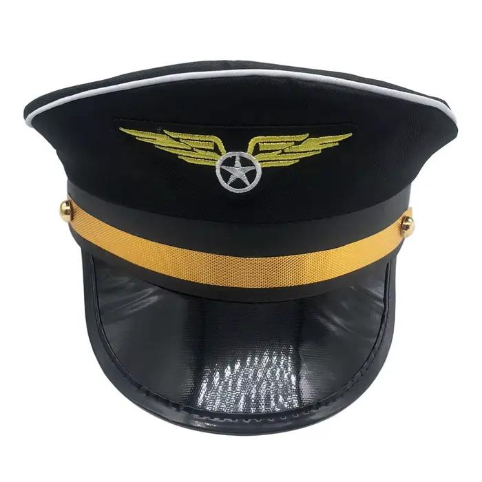 Chapeau de Cosplay pour Homme et Femme, Uniformes de ix, Anterie de Scène, Casquette de Capitaine pi