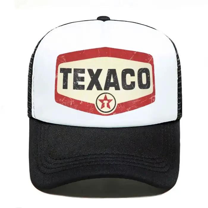 Casquette de Baseball avec Logo Texaco Vintage personnalisé pour femmes et hommes, chapeau de camion