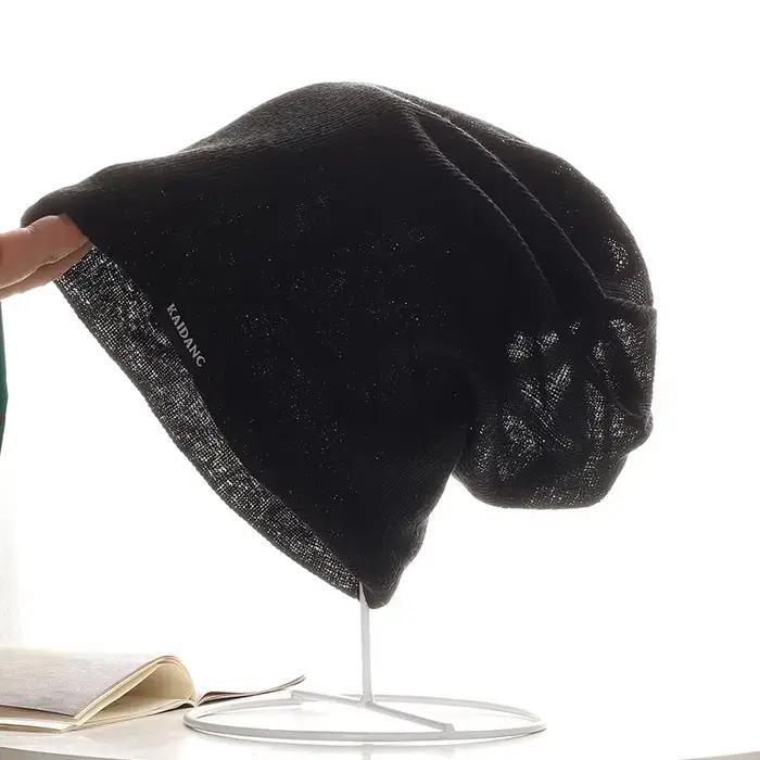 Bonnet d'été fin et respirant pour femme, bonnet tendance à très grande circonférence pour homme, bo