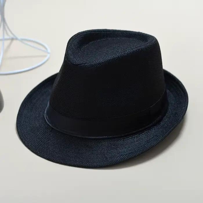 Chapeau de paille pour hommes et femmes, chapeaux de soleil d'été ChimBeach, Fedoras de document sol