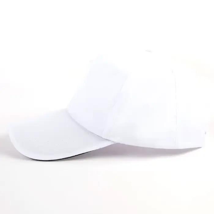 Casquette de baseball personnalisable avec logo imprimé pour hommes, casquette unie pour hommes, cas