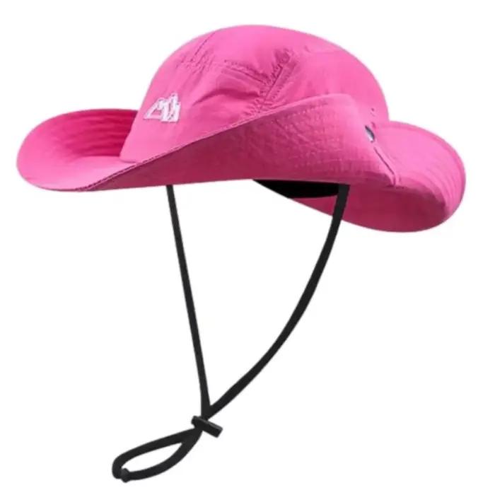 Chapeau de soleil tendance pour femme, respirant, séchage rapide, protection UV, idéal pour la rando