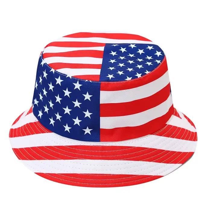 Chapeau Bob Réversible Drapeaux Nationaux 2026 pour Hommes et Femmes, Chapeau de Pêcheur pour Fans d