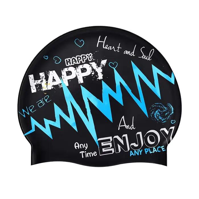 Bonnet de natation graffitis pour rivière, large gamme d'applications