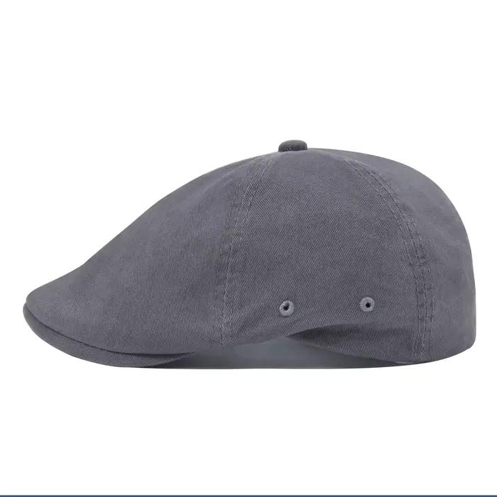 Casquette plate en coton pour homme VOBOOM, style newsboy, cabbie, Gatsby, Ivy, Irish, 6 panneaux, a