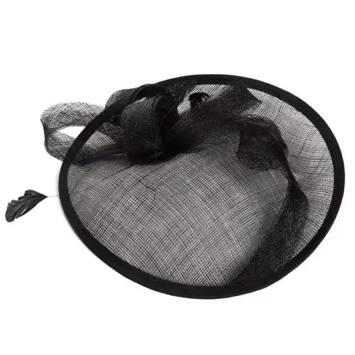 Fascinator-Fedoras en maille de fil élégant pour femmes, pinces à cheveux vintage, chapeau de mariag
