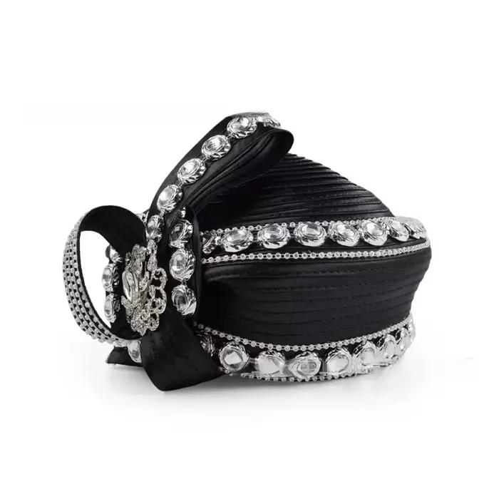 Chapeau bibi de luxe pour femme avec strass, idéal pour club hippique, thé, cérémonie, église, maria