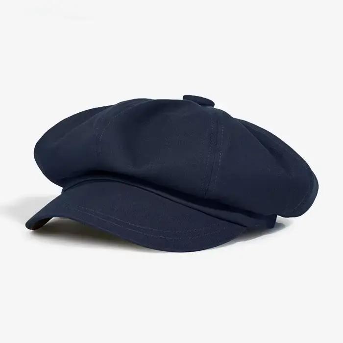 Chapeau octogonal pour hommes et femmes, béret de Style Streetwear urbain, chapeau de peintre de qua