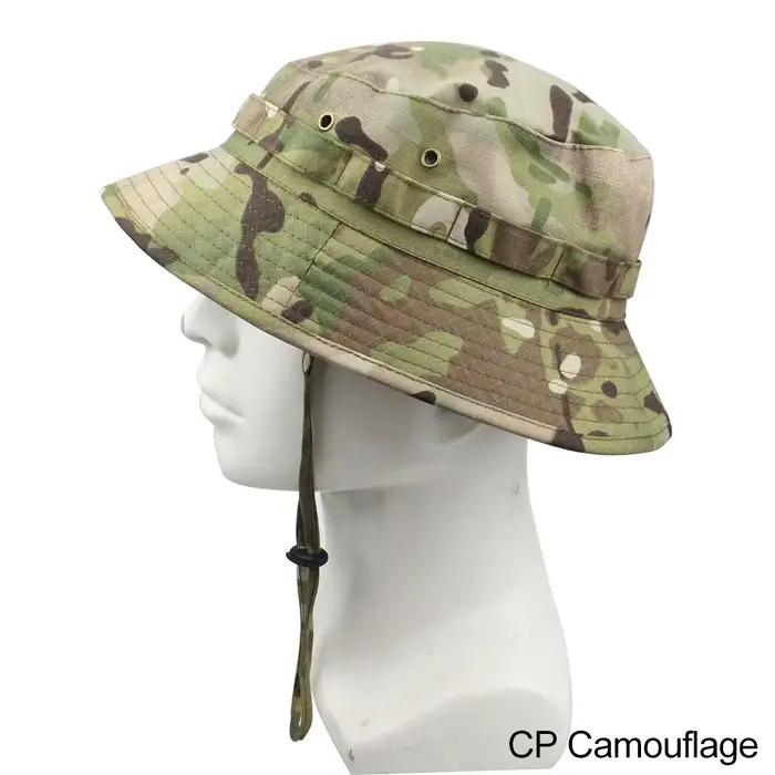 Chapeaux Boonie de Camouflage pour hommes et femmes, seau d'été, chasse en plein air, randonnée, pêc