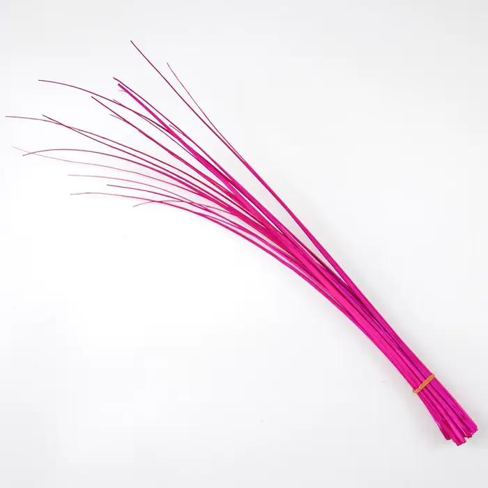 Tiges dures en plumes d'autruche colorées, 45-50cm, accessoires pour chapeaux, épines de plumes d'au