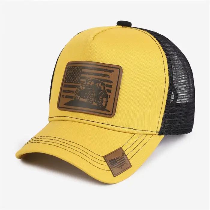 Casquette de baseball drapeau national pour hommes, casquette de soleil en maille pour l'été, casque