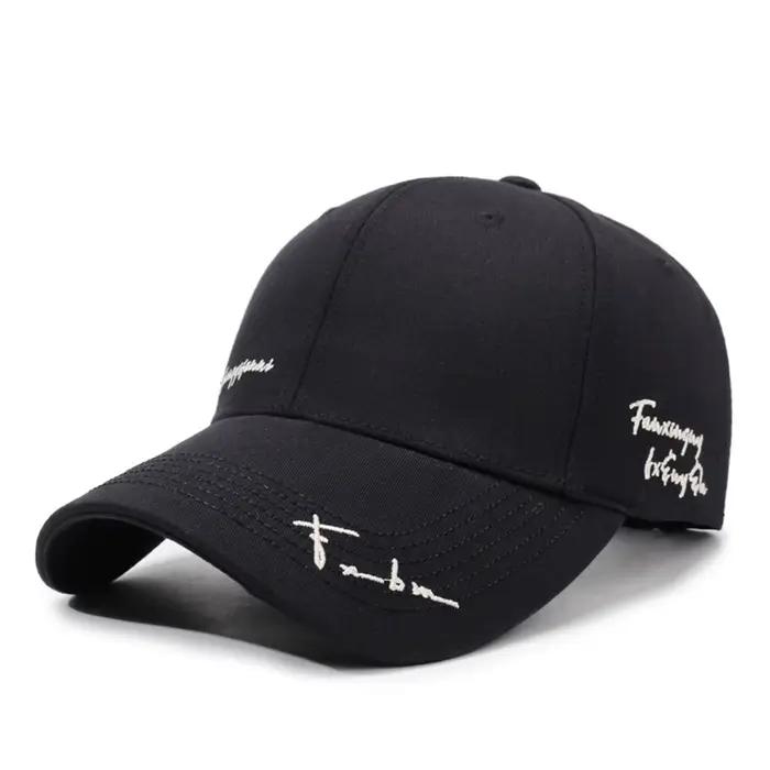 Casquette de baseball à visière profonde et large pour femme, nouveau style 2026, effet amincissant,