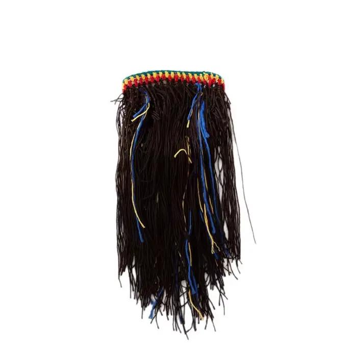 Chapeau tricoté créatif et chaud pour dreadlocks longues, perruque épaisse style reggae, chapeau tre