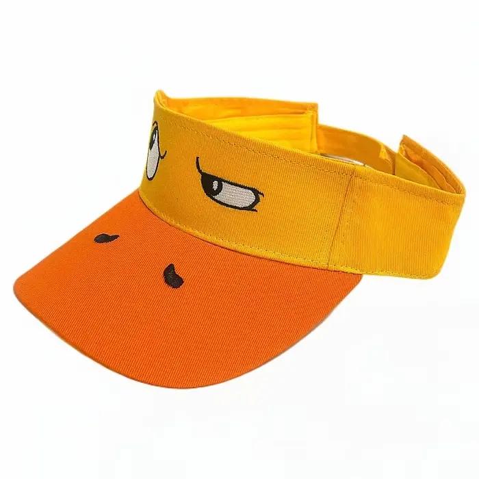 Casquette de baseball brodée de canard – Visière non structurée réglable et mignonne pour l'extérieu