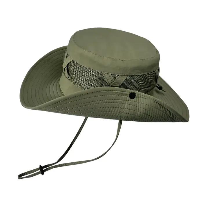 Xinbaoguan 100% Nylon printemps/été grands avant-toit respirant parasol chapeau de pêcheur hommes cr