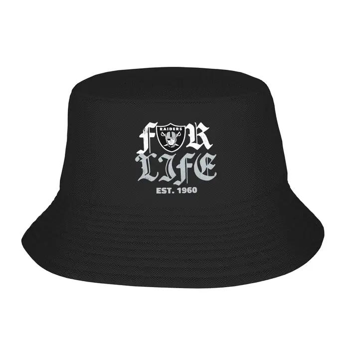 Raiders sont pour la vie seau chapeau Panama Bob chapeaux en plein air Hip Hop automne pour l'été pl