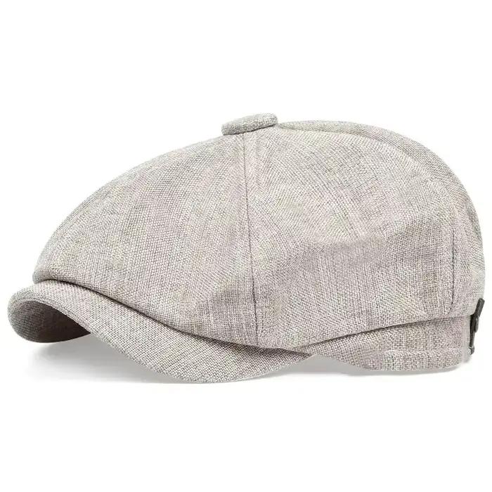 Hiver hommes décontracté gavroche chapeau Gentleman casquette rétro béretHats sauvage chapeaux décon