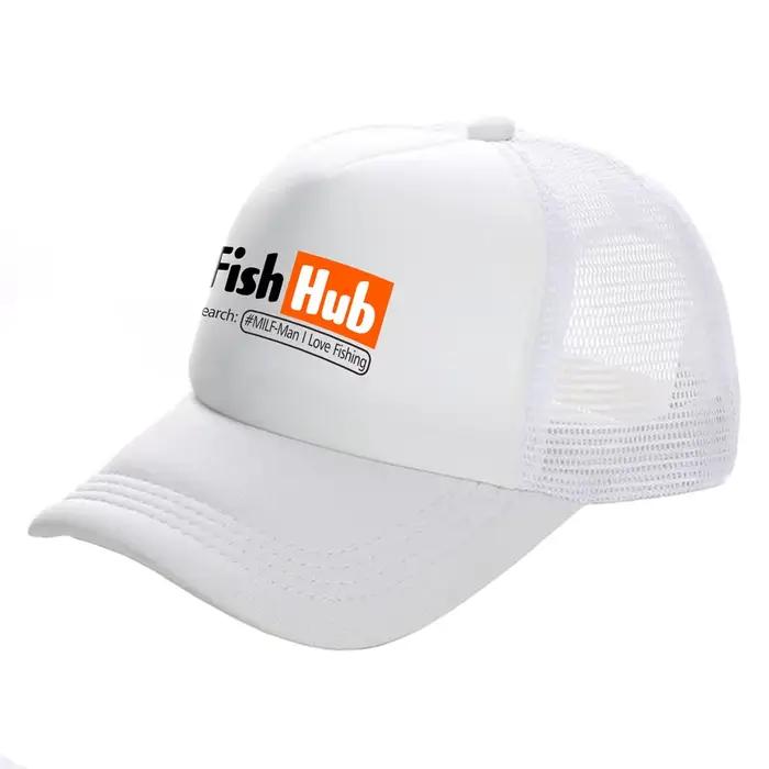 Casquette de camionneur airies de poisson hommes drôle chapeau de pêche casquette de Baseball Cool é