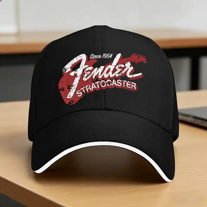 Casquette de baseball Fender Jimi Hendrix pour couple, chapeaux hip-hop pour femmes, casquettes de s