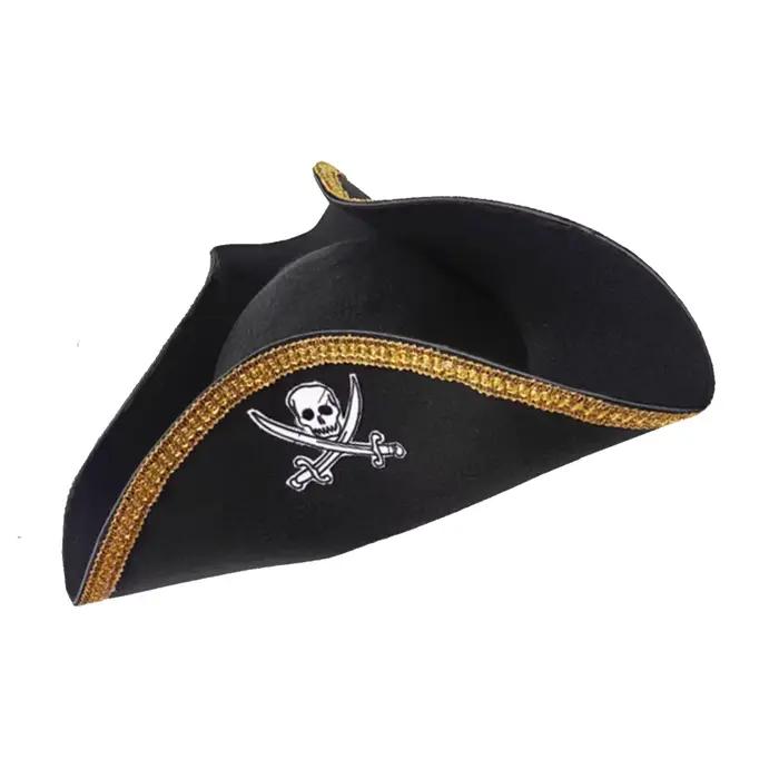 Chapeau Noble européen Prussien Espagnol Américain Chapeau de guerre civile Chapeau de pirate Chapea