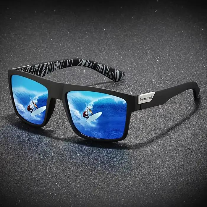 Lunettes de soleil polarisées carrées Vintage pour hommes et femmes, pour la conduite, la pêche, mar