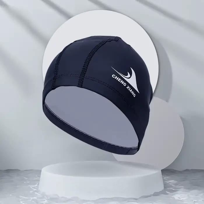 Shark – bonnet de bain Flexible à haute élasticité pour adultes, imperméable, unisexe, couleur unie,