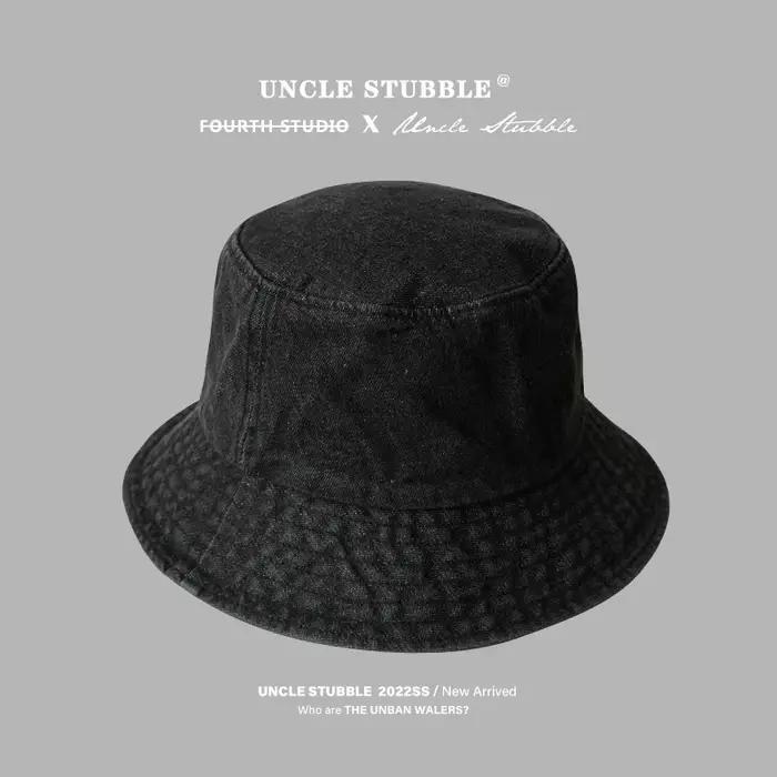 Nouveau Chapeau Bob Vintage en Jean pour Homme et Femme, Chapeau Panama en Coton Lavé, Tendance Hip 