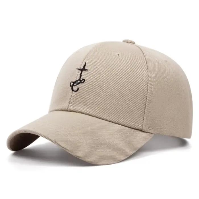 Nouvelle Casquette de Baseball 2026 Broderie Croix et Écusson, Style Hip Hop, pour Activités Extérie