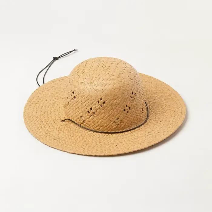 Chapeau de paille pour enfants, printemps et été, voyage en plein air, vêtements de plage, dôme à la