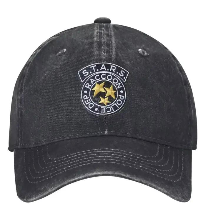 Casquette de Baseball avec Logo étoiles, jeu de résidents maléfiques, unisexe, Design pour adolescen