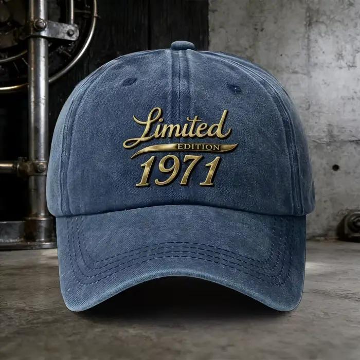 Une casquette délavée à l'eau, une casquette de baseball incontournable pour hommes liée à l'édition