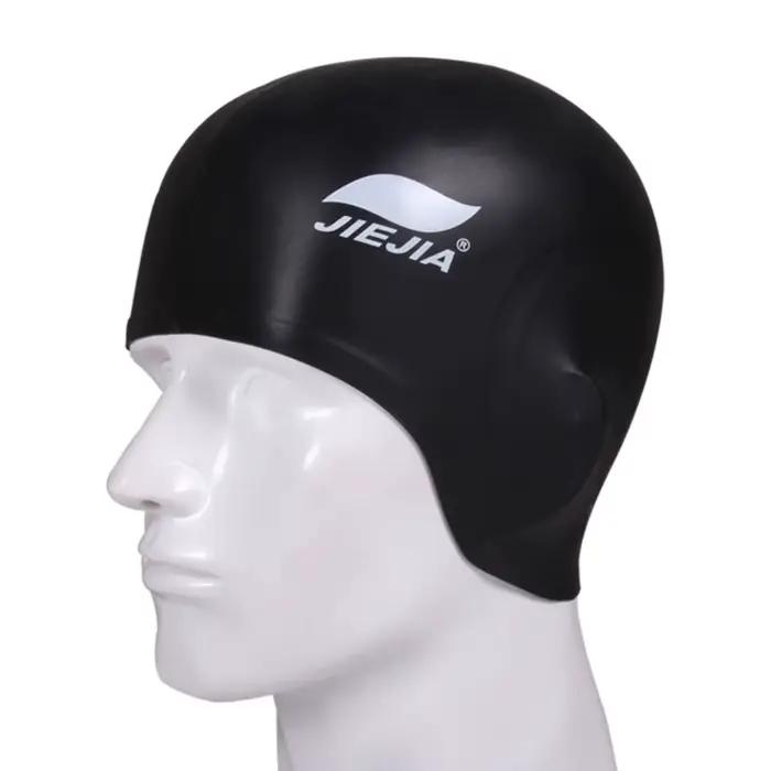 Équipement bonnets de bain imperméable piscine casquette de piscine haute élastique chapeau de plong