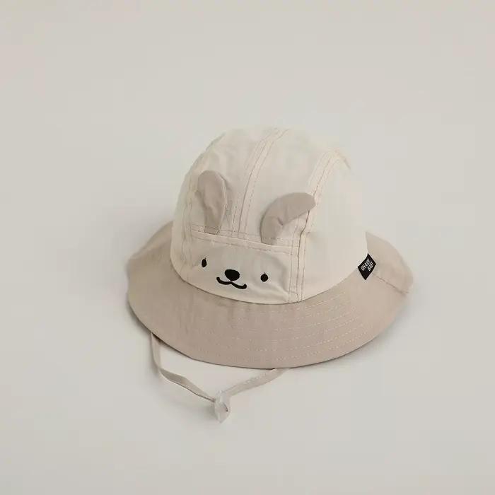 Coréen mignon oreille bébé seau casquette dessin animé Animal séchage rapide garçons filles chapeau 
