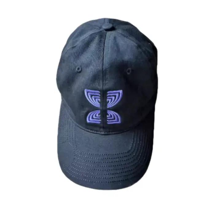 Nouvelle casquette de baseball brodée à visière courbée avec demi-nœud papillon pour hommes et femme