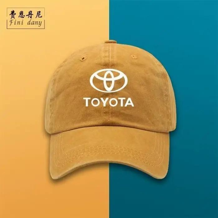 Nouvelle casquette de baseball Toyota 2026 de haute qualité en pur coton, avec un design vintage dél