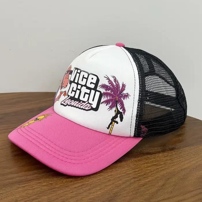 Casquette de baseball réglable Game Jason and Lucia Vice Hat City Leonida Alligator