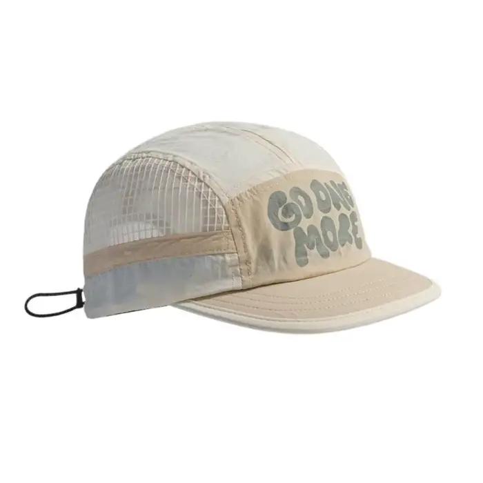 Casquette de Baseball à bord souple, séchage rapide, rétro, 5 panneaux, Protection solaire, chapeau 