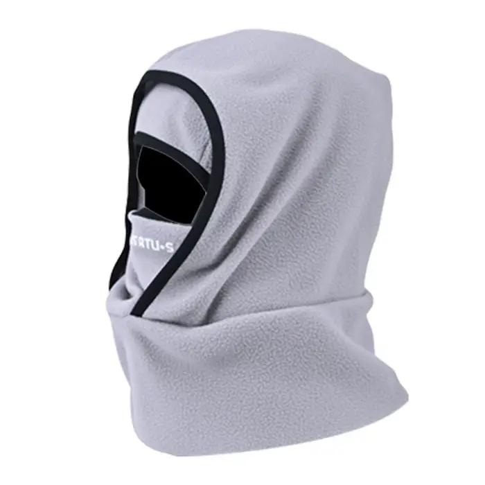 Cagoule Double couche casquette de cyclisme polaire résistant au froid chapeau chaud masque Protecti