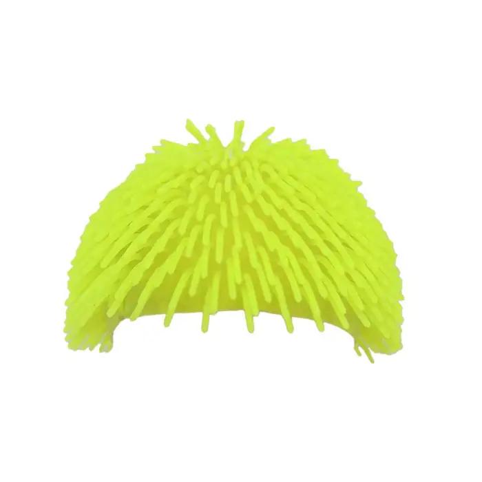 Chapeau de farces à boule pointue, perruque TPR souple punk unisexe, couvre-chef drôle, couvre-chef 