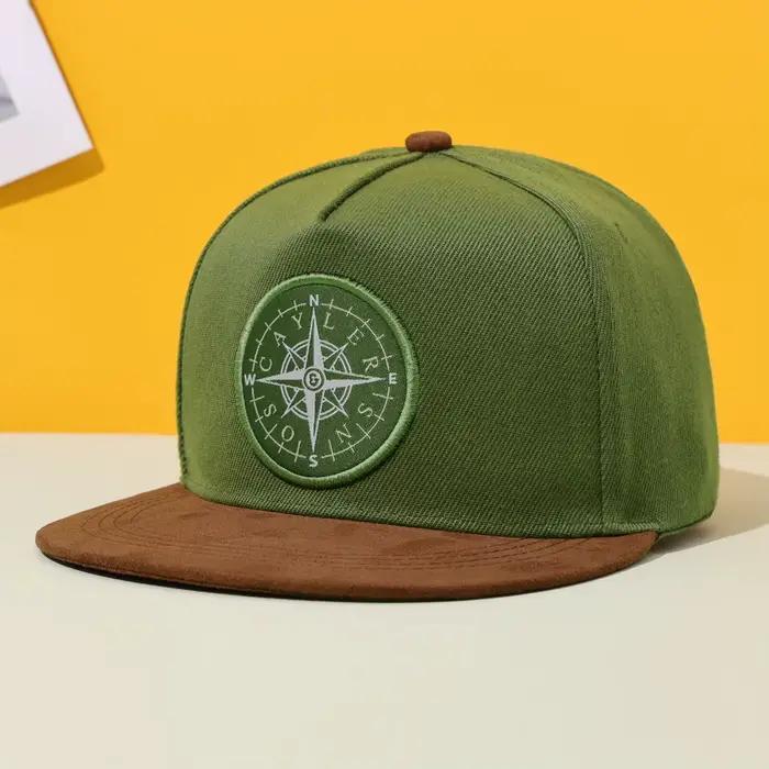 Hip hop Mode Chapeau à bords plats American Street Hip Hop Hat LeisureTrendy Cool Chapeau de basebal