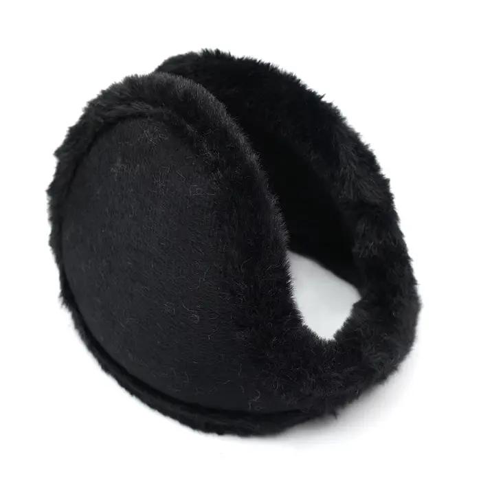 Cache-oreilles en fourrure épaisse pour hommes et femmes, cache-oreilles d'hiver, cache-oreilles en 