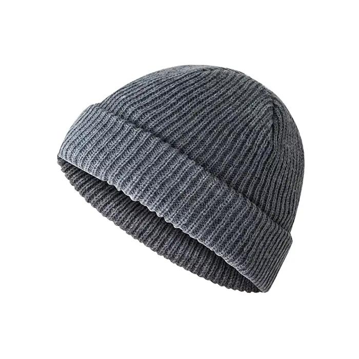 Chapeau Couple tricoté pour hommes et femmes, sweat à capuche chaud, chapeau froid, chapeau de propr