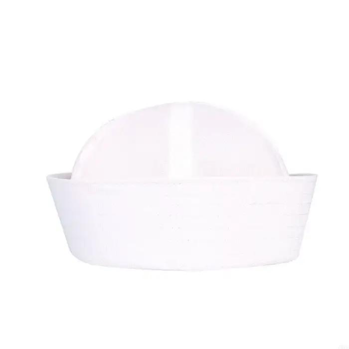 Chapeaux militaires casquette de marin blanc capitaine Marine casquettes Marine Cosplay chapeaux de 