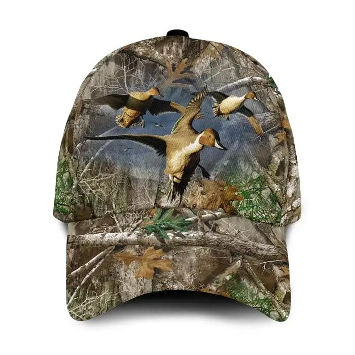 Casquette de Baseball pour hommes, cerf, loup, oiseaux, chien de chasse, imprimé, Snapback, couvre-c