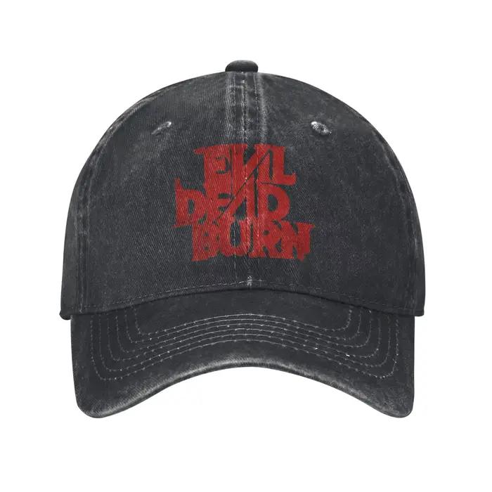 Casquettes de baseball Evil Dead Burn Trucker pour hommes et femmes, casquette décontractée réglable