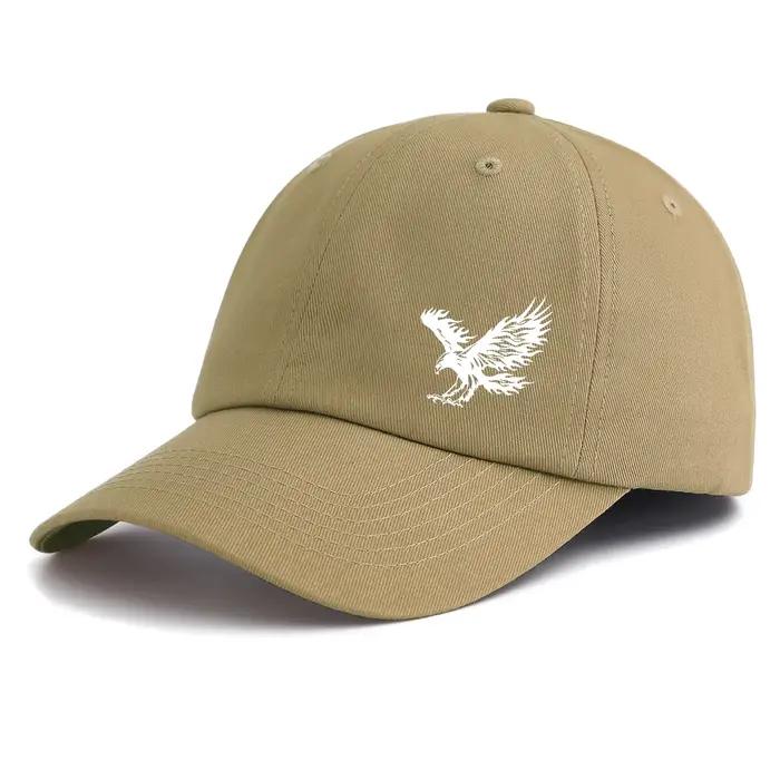 Casquette de Baseball imprimée EAGLE pour adultes, chapeau de papa réglable et doux, Style rétro min