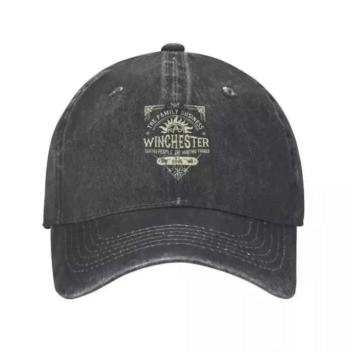 Casquettes de Baseball Winchester surnaturelles Hip Hop Vintage pour hommes, chapeau à rabat en Deni
